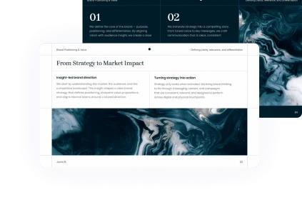 CEO, SaaS company Slideonic presentation example