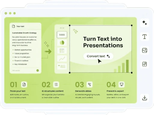 AI Text to PPT tool