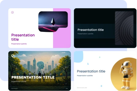 Professional templates, ready to go