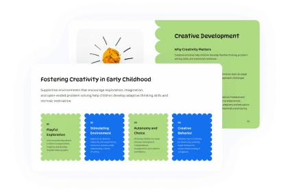 Child psychologist Slideonic presentation example